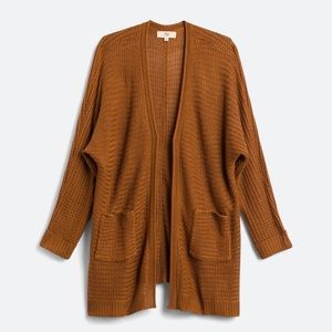 Pinque Stitch Fix Textured Knit Cardigan 1X EUC!